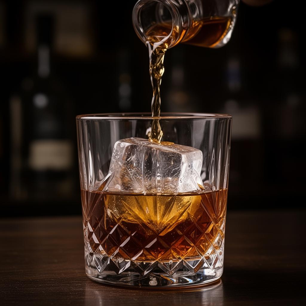 Drink em câmera lenta